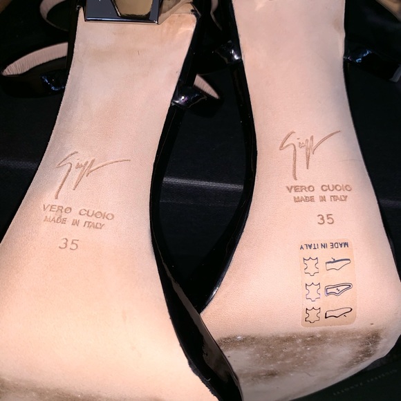 Giuseppe Zanotti Black Heels - Picture 8 of 10
